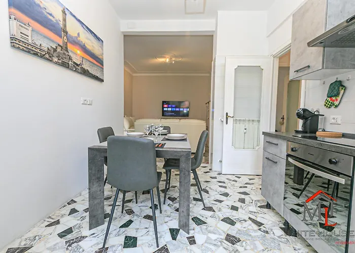 شقة Magnolia House 3 Bedrooms And Parking By Ml White House جنوة