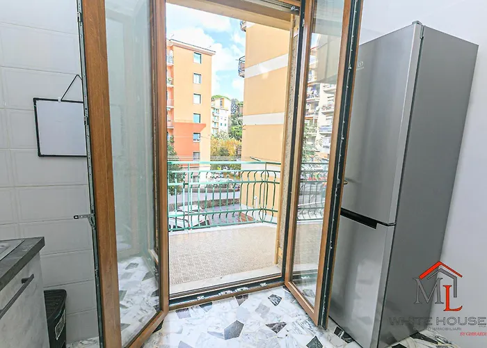 شقة Magnolia House 3 Bedrooms And Parking By Ml White House جنوة